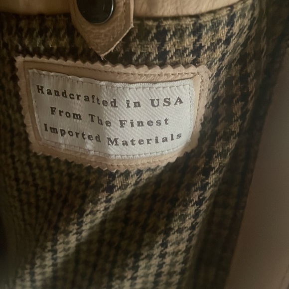 Very nice used leather jacket tan size 46 - Picture 3 of 6